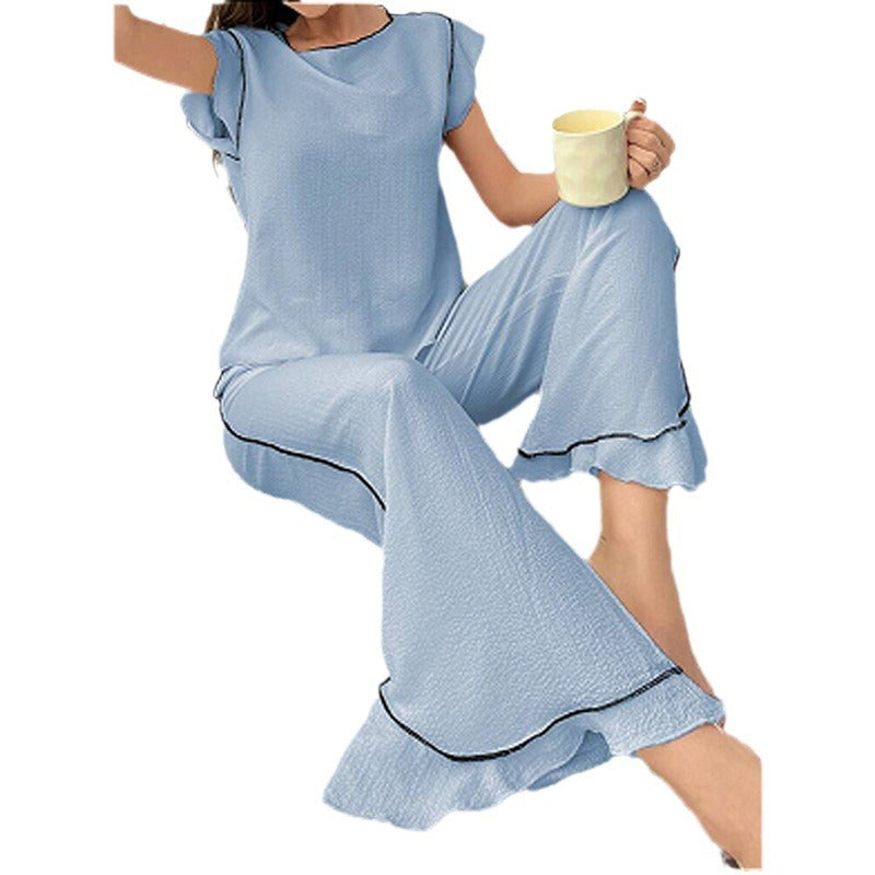 Comfort Crew-Neck Pajama Set