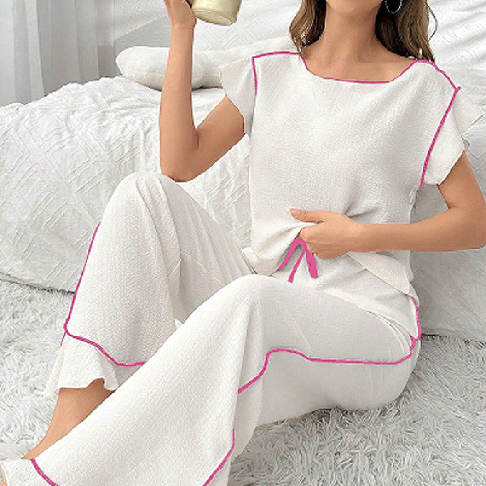 Comfort Crew-Neck Pajama Set