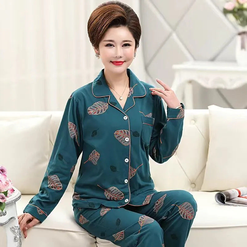 Lightweight Long-Sleeve Pajamas