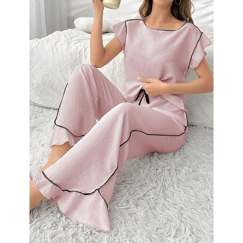Comfort Crew-Neck Pajama Set