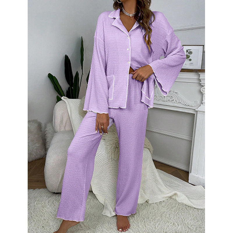 Button-Up Pajama Set