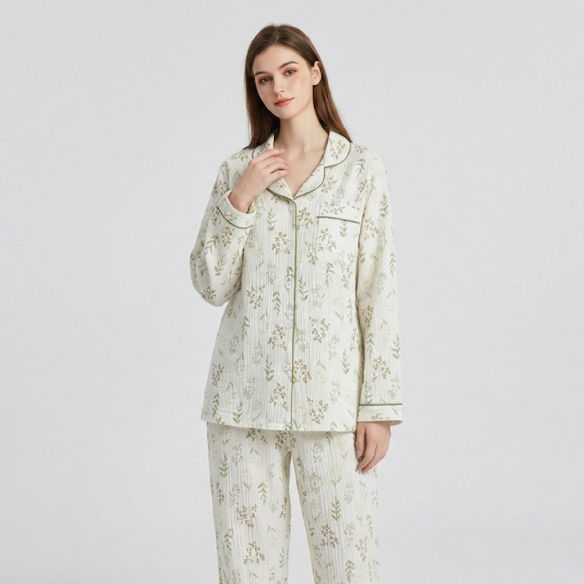 Cotton Gauze Lounge Pants