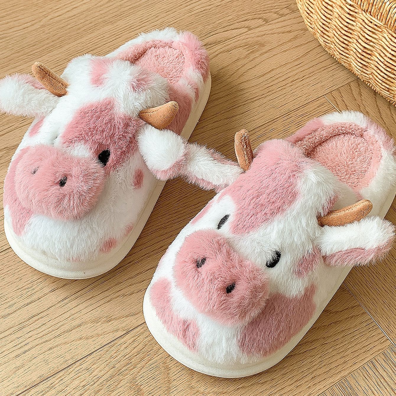 Plush Indoor Winter Slippers