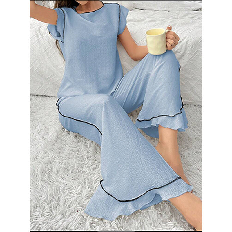 Comfort Crew-Neck Pajama Set