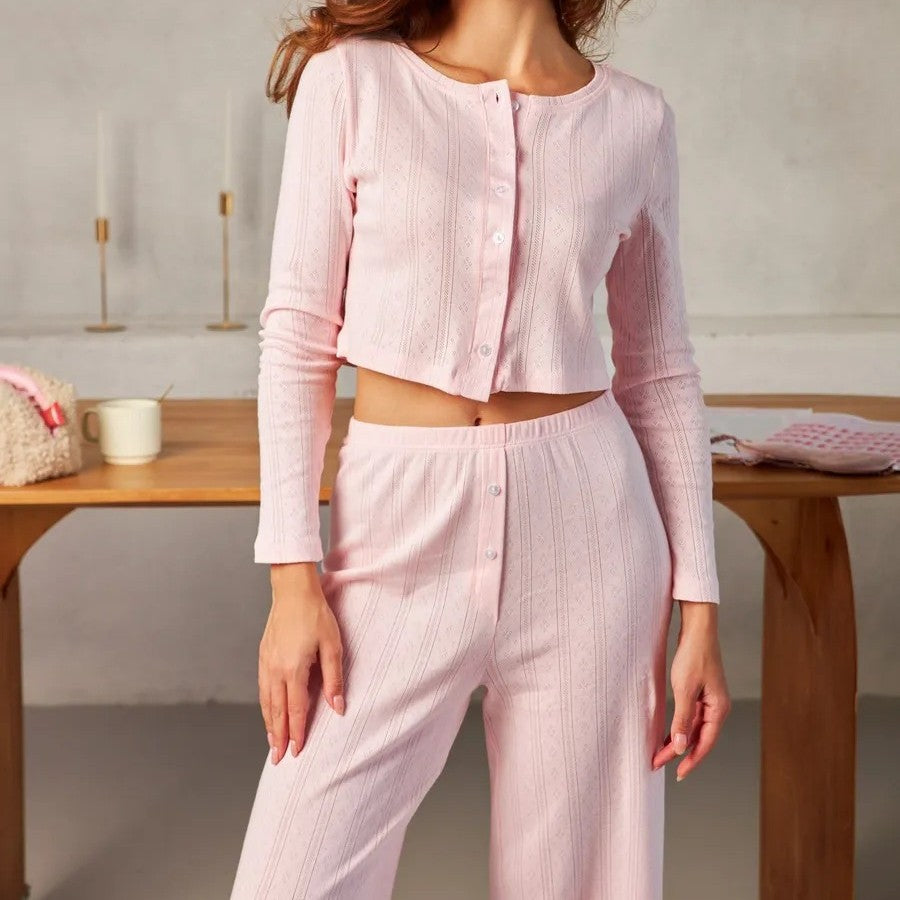 Soft Long-Sleeve Pajama Set